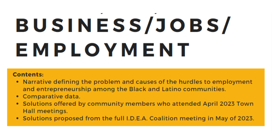 IDEA Community Business Jobs Narrative