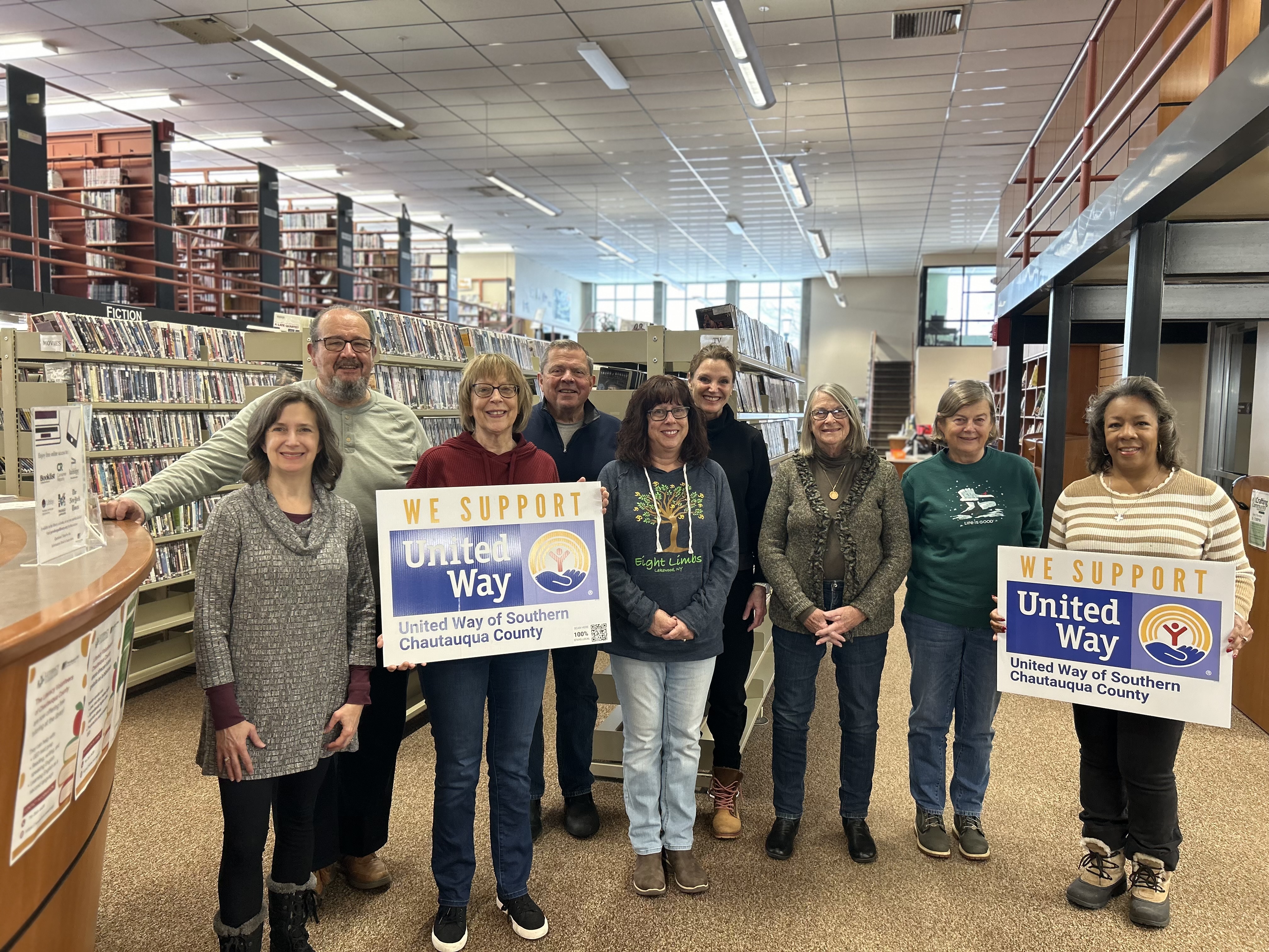 VITA Volunteers pose 2023 Prendergast library
