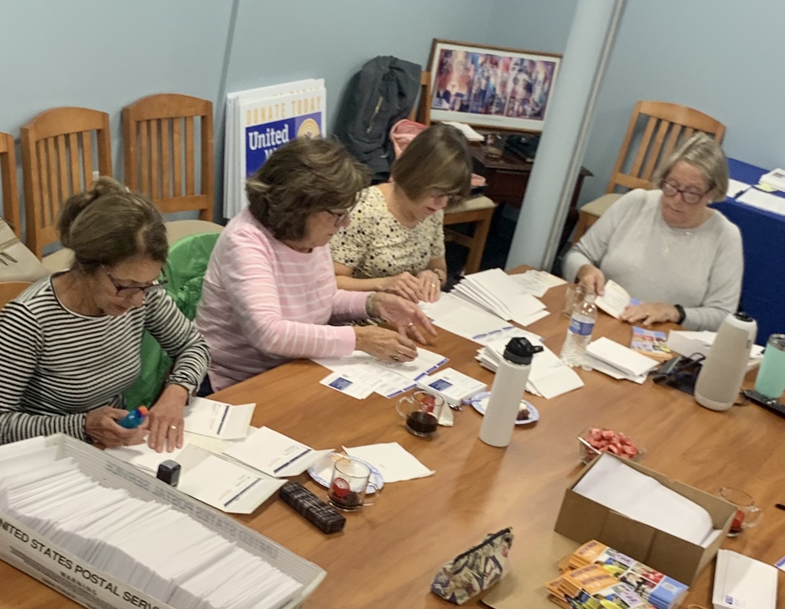 Campaign envelope stuffing