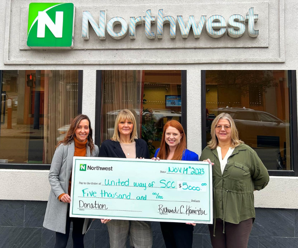 Northwest check presentation pic