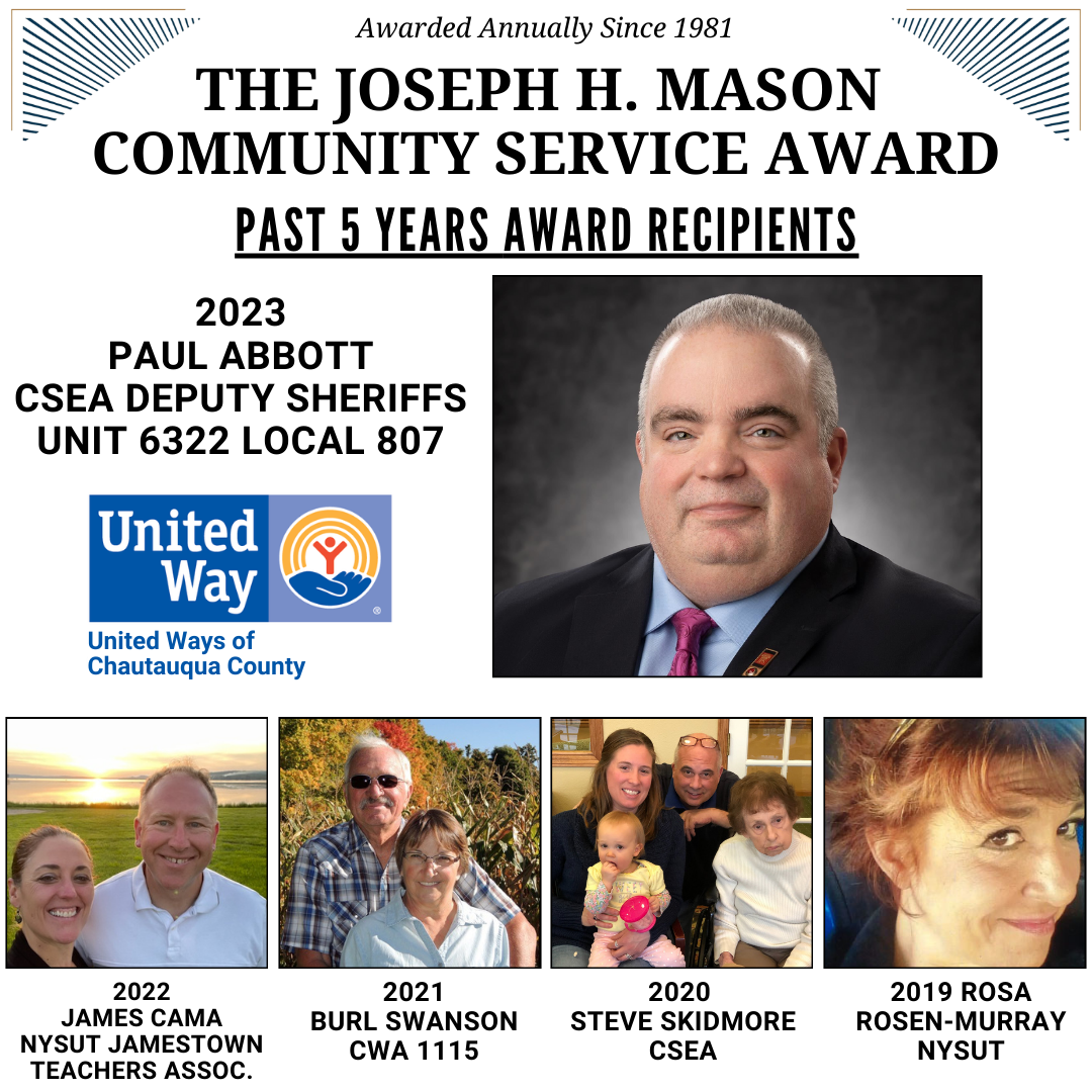 Joe Mason Past Winners
